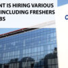 Cognizant Is Recruiting Freshers