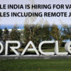 Oracle India Is Hiring For Various Roles