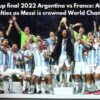 FIFA World Cup final 2022 Argentina vs France: ARG win 4-2 on penalties as Messi is crowned World Champion
