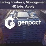 Genpact is hiring Freshers, Management Trainee & HR jobs, Apply