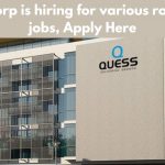 Quess Corp is hiring for various roles, WFH jobs, Apply Here