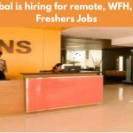 WNS Global is hiring for remote, WFH, Hybrid & Freshers Jobs