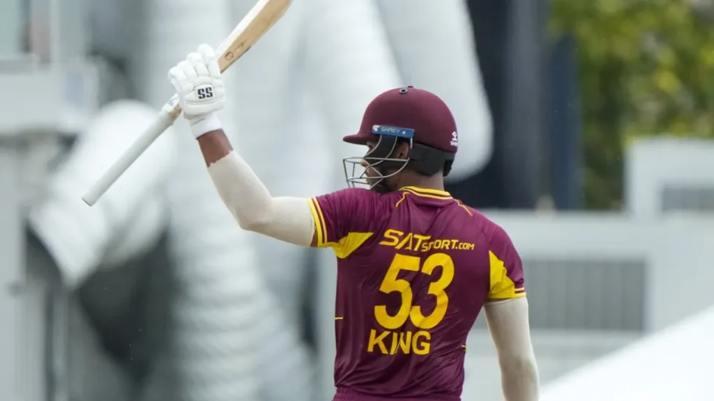 Hendricks’ 87 in vain as King shines on home soil for West Indies