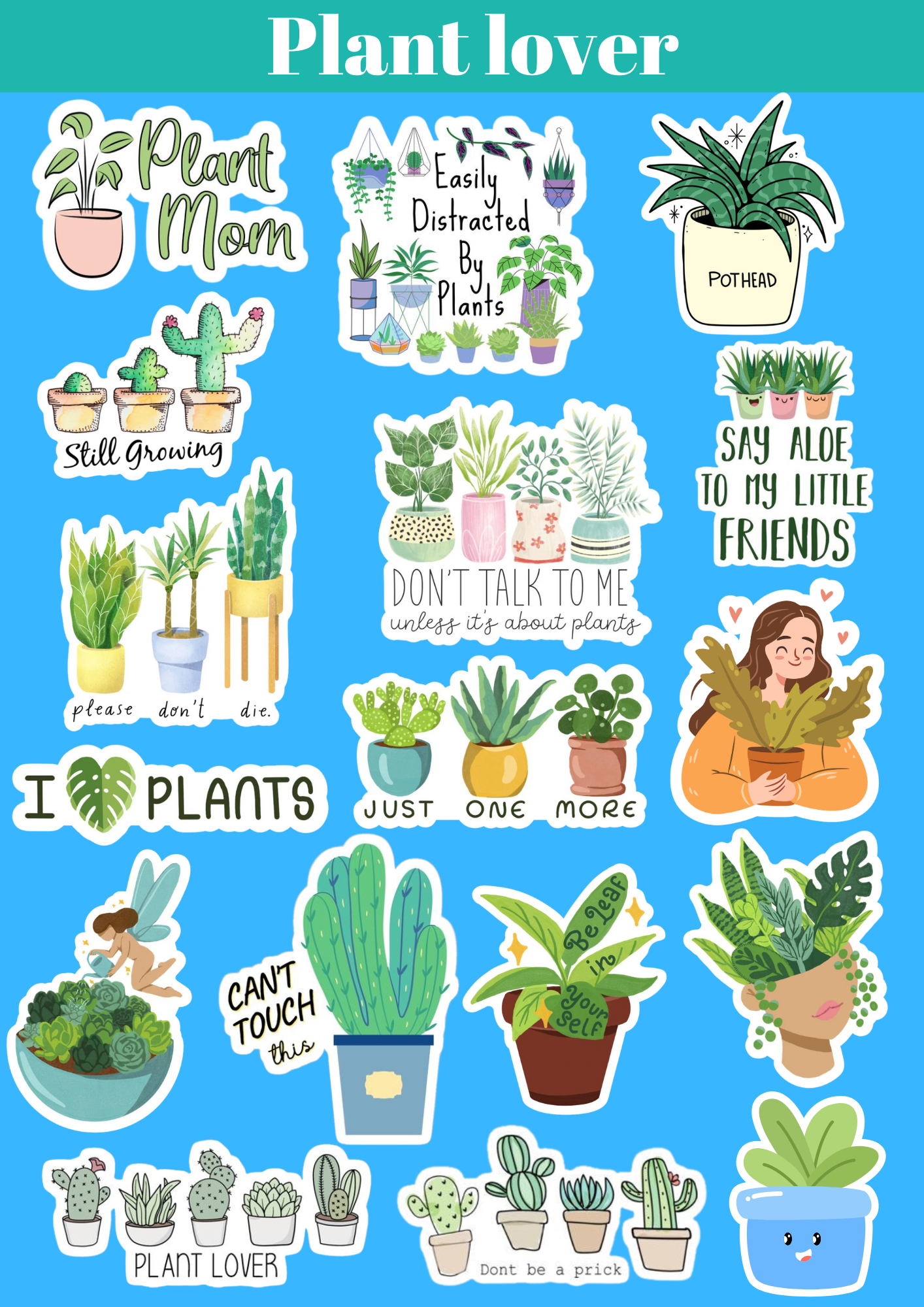 Plant lover Sticker